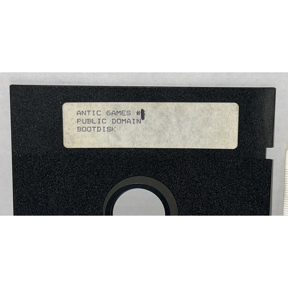 Antic Games #1 Public Domain Bootdisk 5.25